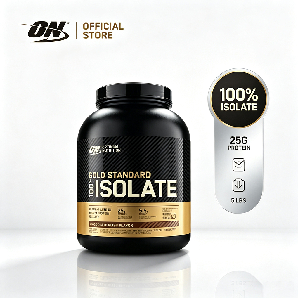 Whey Isolate ON Gold Standard 100% Isolate 25g protein/khẩu phần hỗ trợ phục hồi cơ bắp vị Chocolate