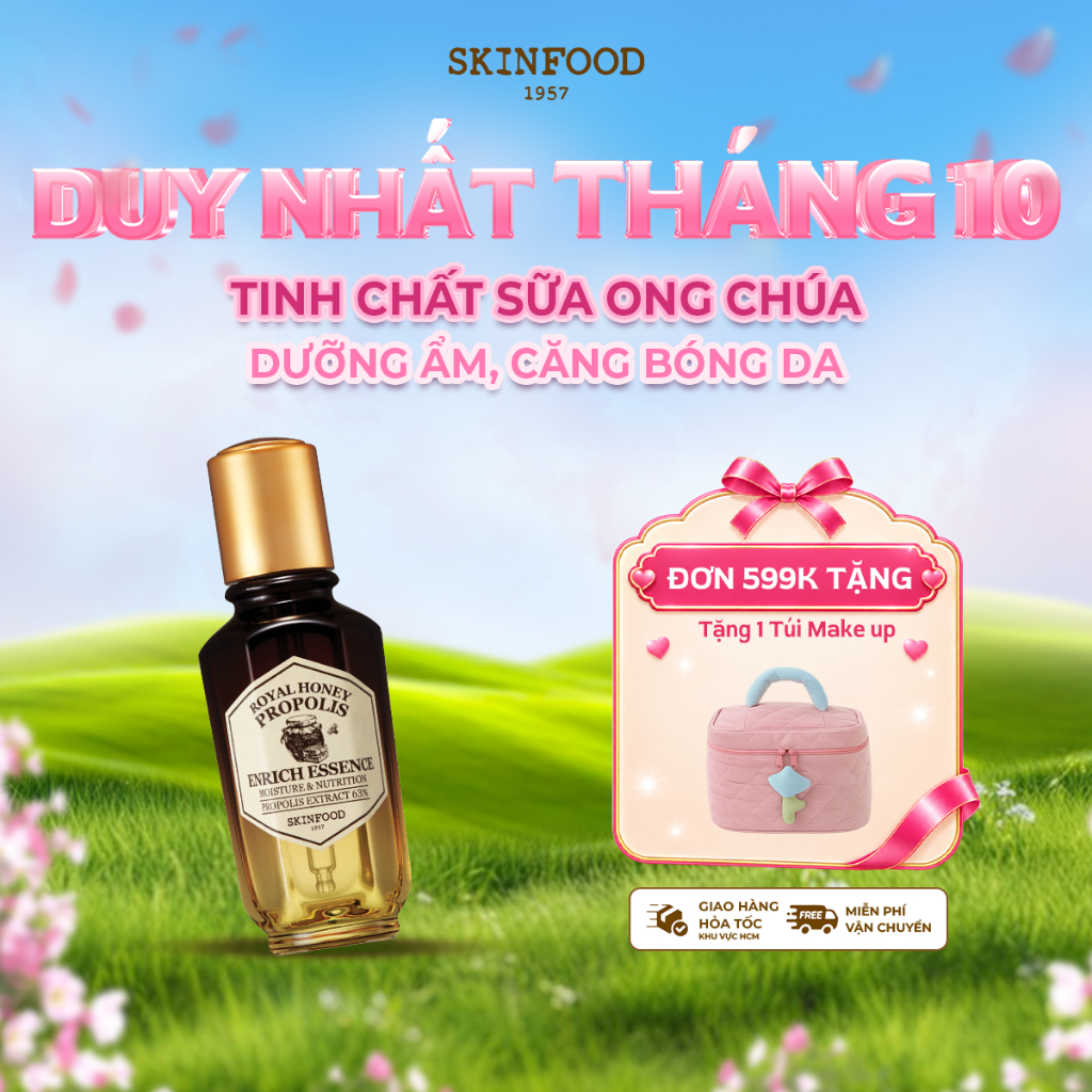 Tinh Chất Sữa Ong Chúa Dưỡng Da SKINFOOD Royal Honey Propolis Enrich Essence 50ml