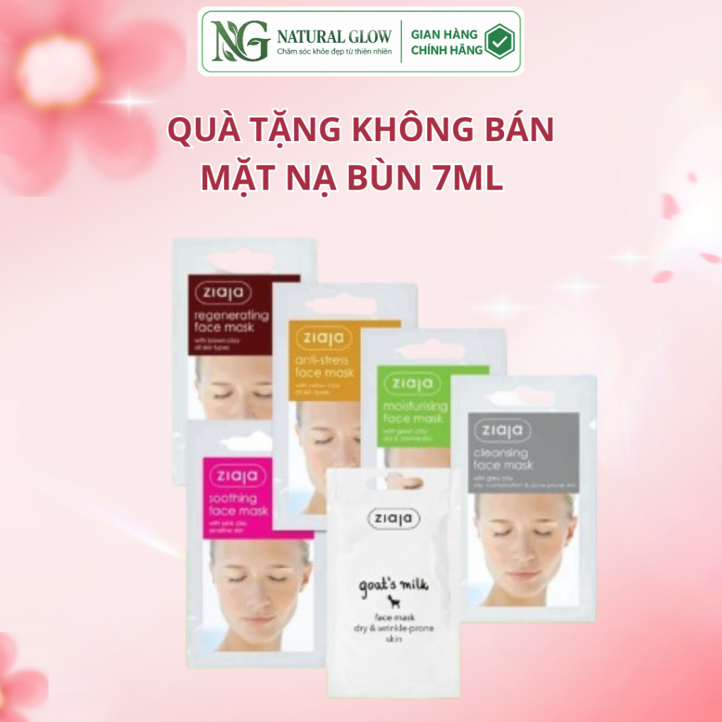 [QÙA TẶNG KHÔNG BÁN] Mặt Nạ Ziaja Goal's Milk Face Mask 7ml