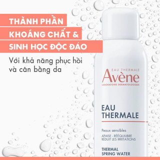 Xịt khoáng Avene Eau Thermale cấp ẩm làm dịu da -ENPI