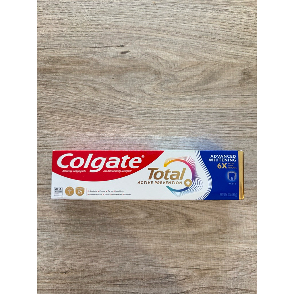 (nhập từ Mỹ, Bill, Air)Kem đánh răng Colgate total whitening 181g