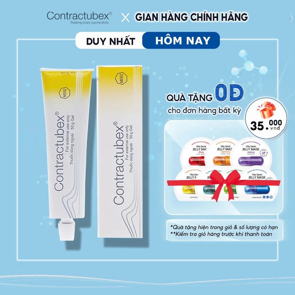 Kem Làm Mờ Sẹo Contractubex 10g - Làm Mờ Vết Thâm, Nám, Vết Sẹo Trên Da, Mềm Mịn Da, Giảm Sẹo Lồi