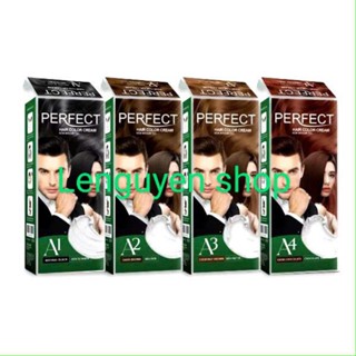 Nhuộm Tóc Thảo Dược Phủ Bạc Perfect Nâu Hạt Dẻ