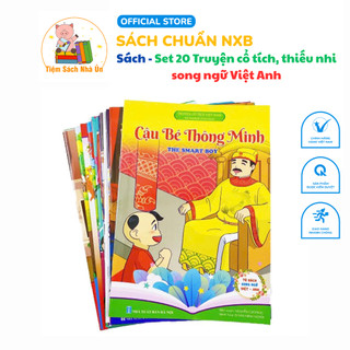  Sách –  Set 20 Truyện cổ tích thiếu nhi song ngữ Việt Anh 