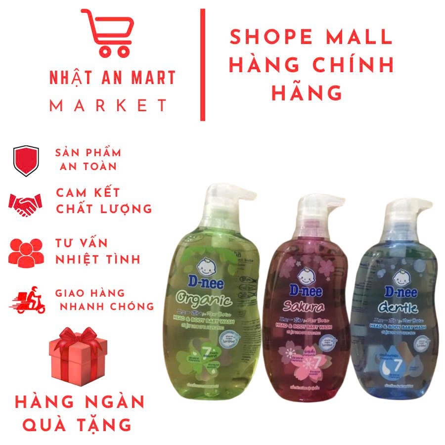 Sữa tắm thái lan Dnee 380ml