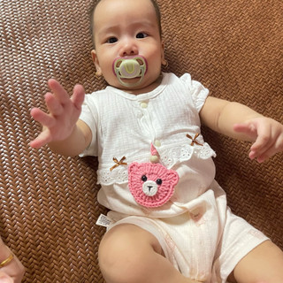 túi đựng tỏi cài áo cho bé