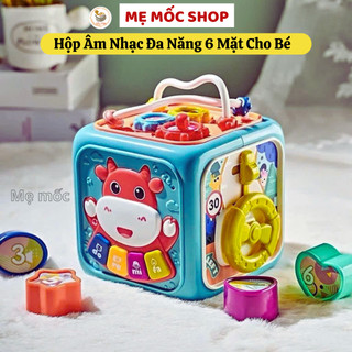  Hộp Đồ Chơi Âm Nhạc Đa Năng Có 6 Mặt Nhạc Tiếng Anh Cho Bé Memocshop Đồ Chơi Giáo Dục Cho Bé Phát Triển Sớm 