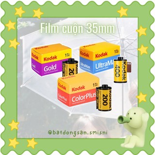 Film cuộn 36exp ISO 200 -400  date xa - Film 35mm hộp lẻ 1 cuộn Kodak/Fujiflm