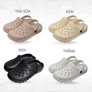  Dép Sục Đế Răng Cưa Unisex Nam Nữ Chất EVA Mềm Nhẹ Chống Trơn Trượt Êm Chân - Pinic.store 