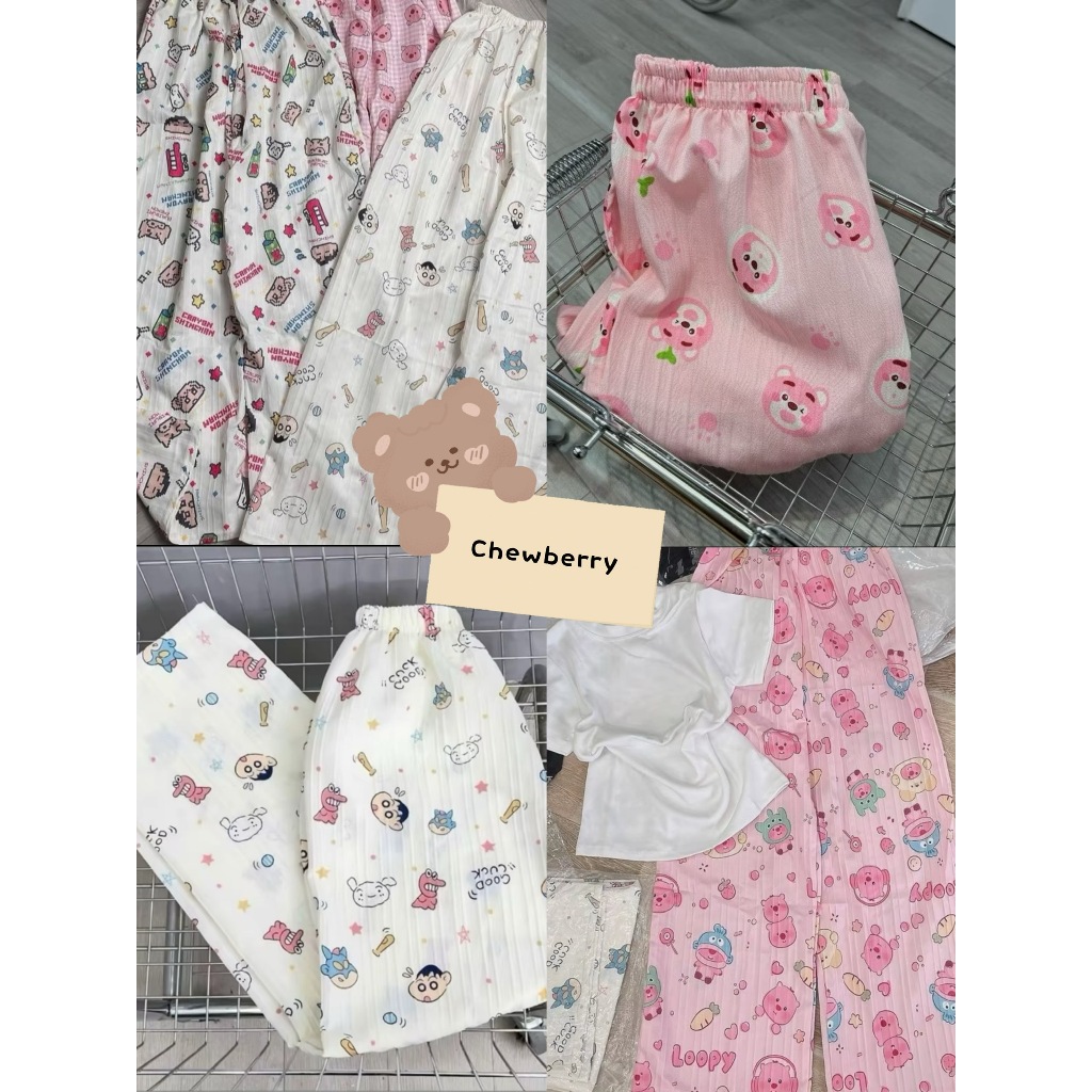 Quần Dài Mặc Nhà Mèo Hồng Siêu Cute Dành Cho Nữ hoạt hình | BigBuy360 - bigbuy360.vn