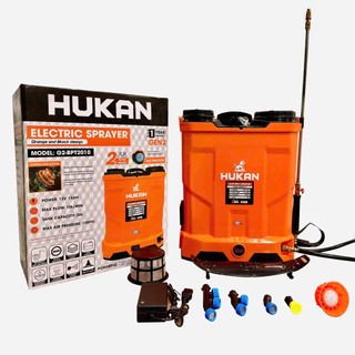  Bình xịt điện có đảo thuôc HUKAN G2BPT2010 2 Bơm 20 lít Bình 12V 12AH - Bảo hành 12 tháng 