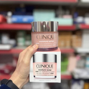Kem hồng dưỡng ẩm nhanh chóng 100H Clinique Moisture Surge 100H Auto-Replenishing Hydrator - Moistur
