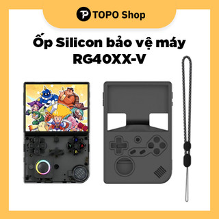  Ốp Silicon máy RG40XX-V bảo vệ máy chơi game chống bụi chống va đập 