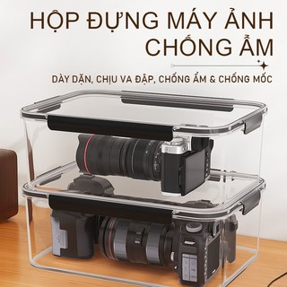  Hộp Đựng Máy Ảnh Chống Ẩm Chống Mốc  Bảo Vệ Máy Ảnh & Ống Kính Hiệu Quả 