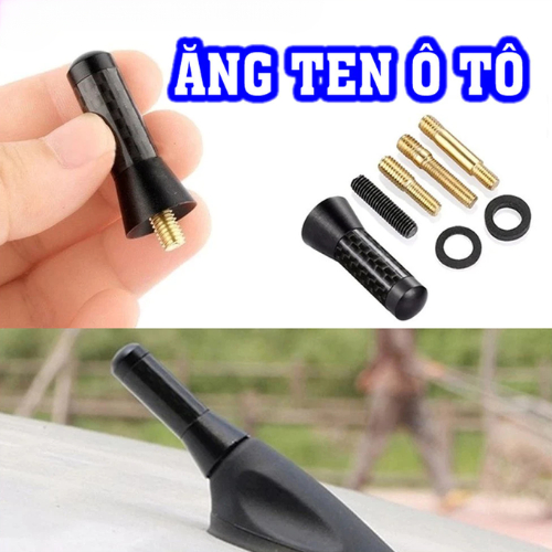 Ăng ten bắt sóng vân carbon cho xe hơi, ô tô - Anten 3.5cm