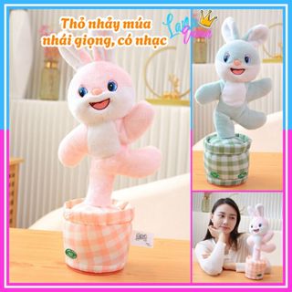 Cây xương rồng nhảy múa đồ chơi cho bé hình Thỏ, Kuromi Melody Kitty Cinanamoroll mới hát nhạc nhại giọng - LANA QUEEN