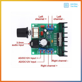 TDA7297 Mạch Khuếch Đại Âm Thanh 2X15W