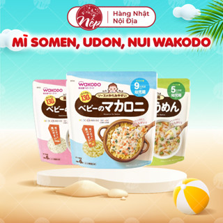 Nui/Mì somen Wakodo tách muối 130g Nhật Bản cho bé từ 5 đến 9 tháng tuổi - nepshop1