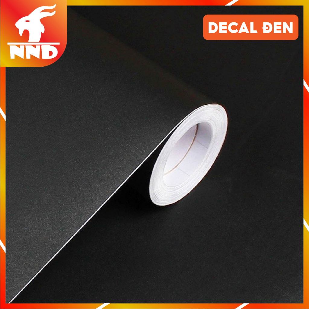 Decal Đen Sần - Xi Đen Nhám Dán Kính, Dán Tường, Dán Bảng, Bể Cá