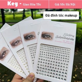  Đá dán mặt Makeup sẵn keo Đính Tóc 