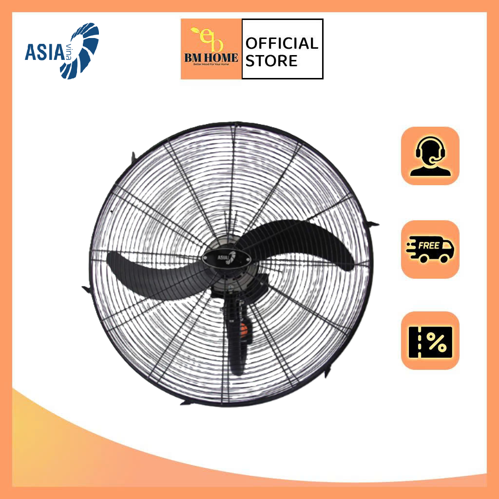 Quạt treo Công Nghiệp ASIA vina L24001 120W - 2 cánh 60cm - Bảo hành chính hãng 24 tháng