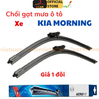  Bộ 2 gạt mưa silicon mềm cho xe KIA Morning đời 2006- 2019 2020 2022 2023 2024 