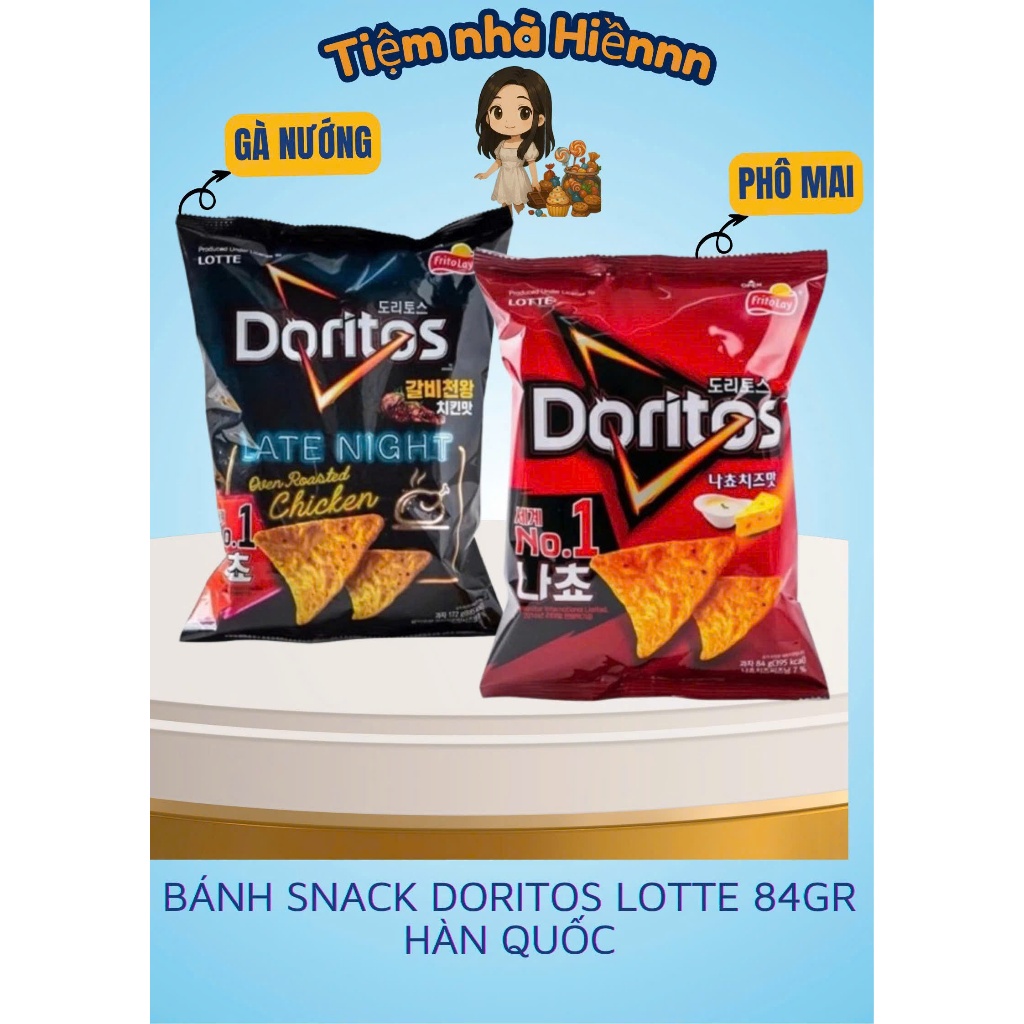 BÁNH SNACK DORITOS LOTTE 84GRAM HÀN QUỐC