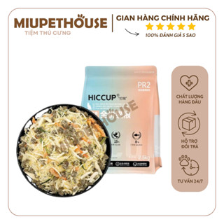  2.5kg  Thức ăn hạt cao cấp HICCUP Đạm 28% mix 5 loại đông khô và cỏ mèo nguyên chất giúp phát triển thịt - MiuPet House 