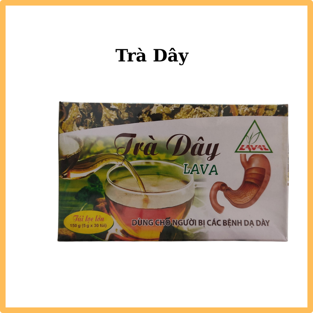 Trà Dây Lava Hỗ Trợ Đau Dạ Dày HP Dạ Dày hộp 30 túi lọc