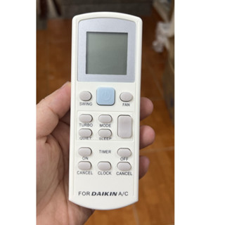 REMOTE MÁY LẠNH ĐIỀU HOÀ DAIKIN NÚT XANH - ĐIỀU KHIỂN ĐIỀU HÒA DAIKIN NÚT XANH ,BH  LỖI 1 ĐỔI 1
