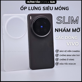  Ốp lưng điện thoại vivo x200 ultra x200s pro mini x100s x100 siêu mỏng chống vân tay bụi bẩn 