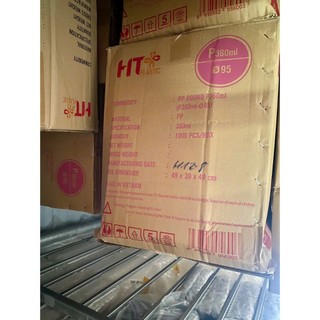 SỈ THÙNG 1000 CỐC PP 360 ML CÀ PHÊ ( KHÔNG NẮP)