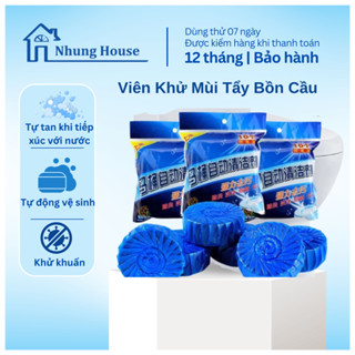 COMBO 5 túi 50 viên khử mùi tẩy bồn cầu viên thả xả toilet diệt khuẩn, tẩy sạch vệ sinh vết bám bẩn