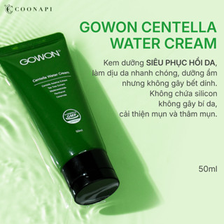  SUPER DEAL  GOWON  Kem Dưỡng Rau Má Gowon Centella Water Cream 50ml 
