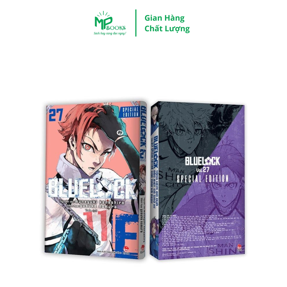 Truyện Tranh - Blue Lock - Tập 27 (Special Edition, Bản đặc biệt) - Nhà xuất Bản Kim Đồng