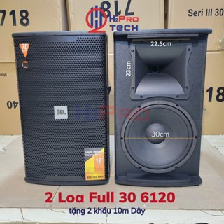 Loa JB 6120 Bass 30 900W ( Giá 2 Cái - Tặng 2 Khẩu Và 10M Dây ), Loa Full 30 Hát Karaoke Gia Đình