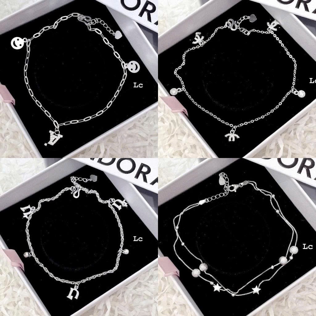 Xả kho , lắc chân bạc ta cao cấp , dày dặn - BẠC NHẬT MINH