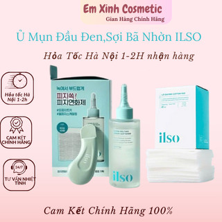  Tinh Chất Ủ Mụn Đầu Đen Làm Mềm Sợi Bã Nhờn Ilso Super Melting Sebum Softener 150Ml Chính Hãng 
