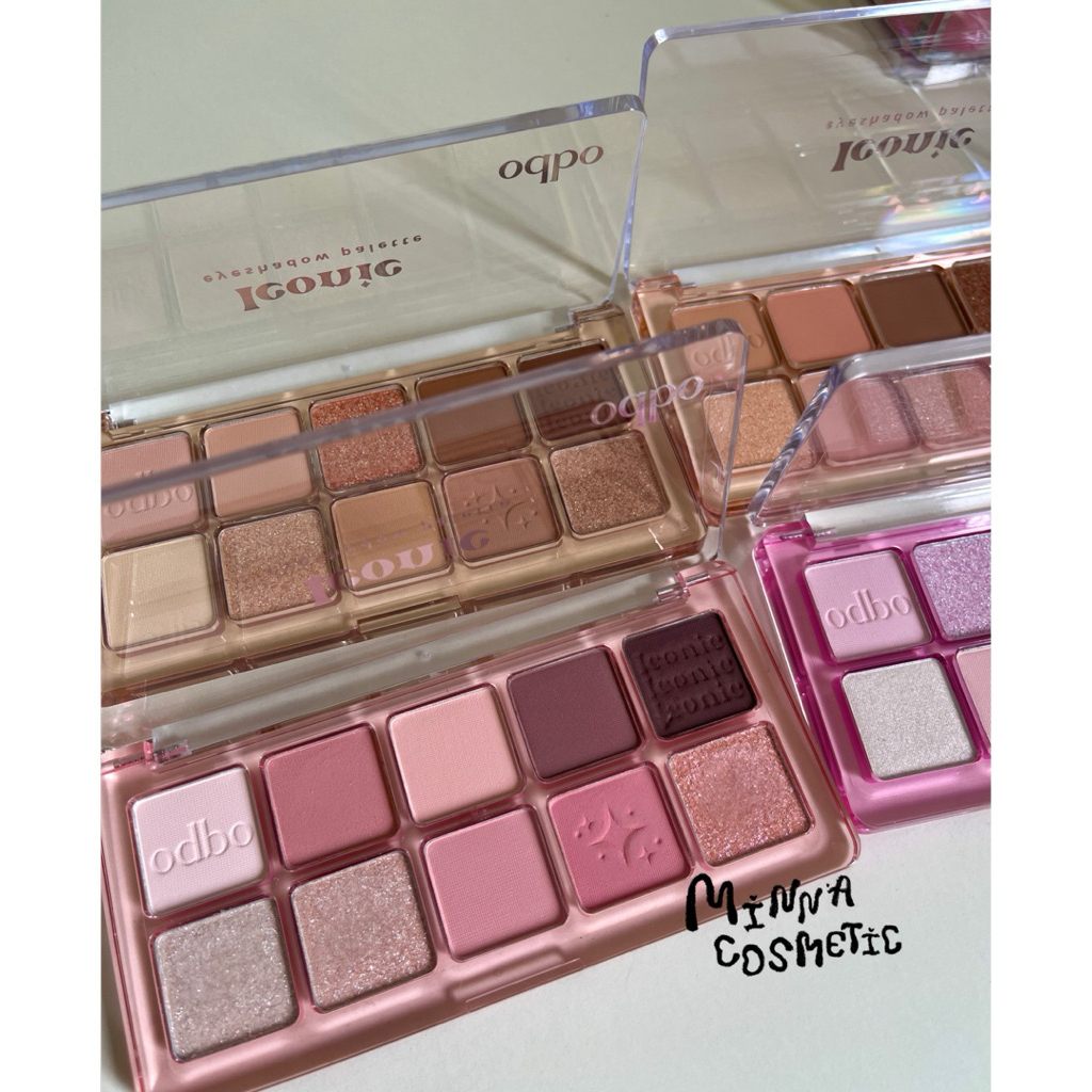 [Odbo] Bảng Phấn Mắt 10 Ô ODBO ICONIC EYESHADOW PALLETE