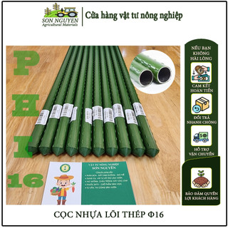 [FREE SHIP CỌC Φ16] CỌC LÕI THÉP BỌC NHỰA LÀM GIÀN LEO, CHỐNG ĐỠ CÂY, GIÀN HOA HỒNG, CÀ CHUA
