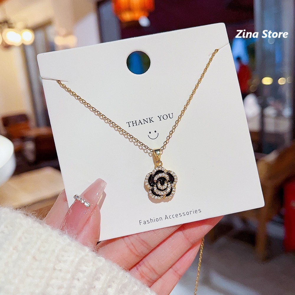 Dây chuyền nữ hình hoa nhẹ nhàng nữ tính