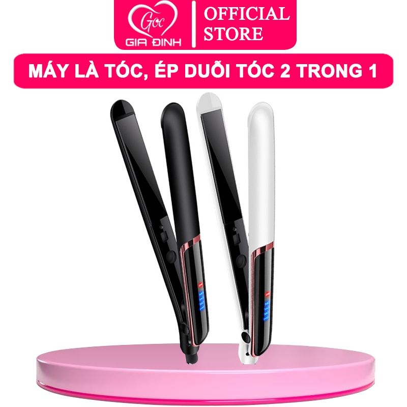 Video-Máy là tóc, ép duỗi tóc 2 trong 1 cao cấp kiểu Hàn Quốc NA-8868