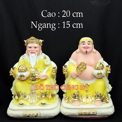 TƯỢNG THẦN TÀI  THỔ ĐỊA [ COMPOSITE + BỘT ĐÁ ]