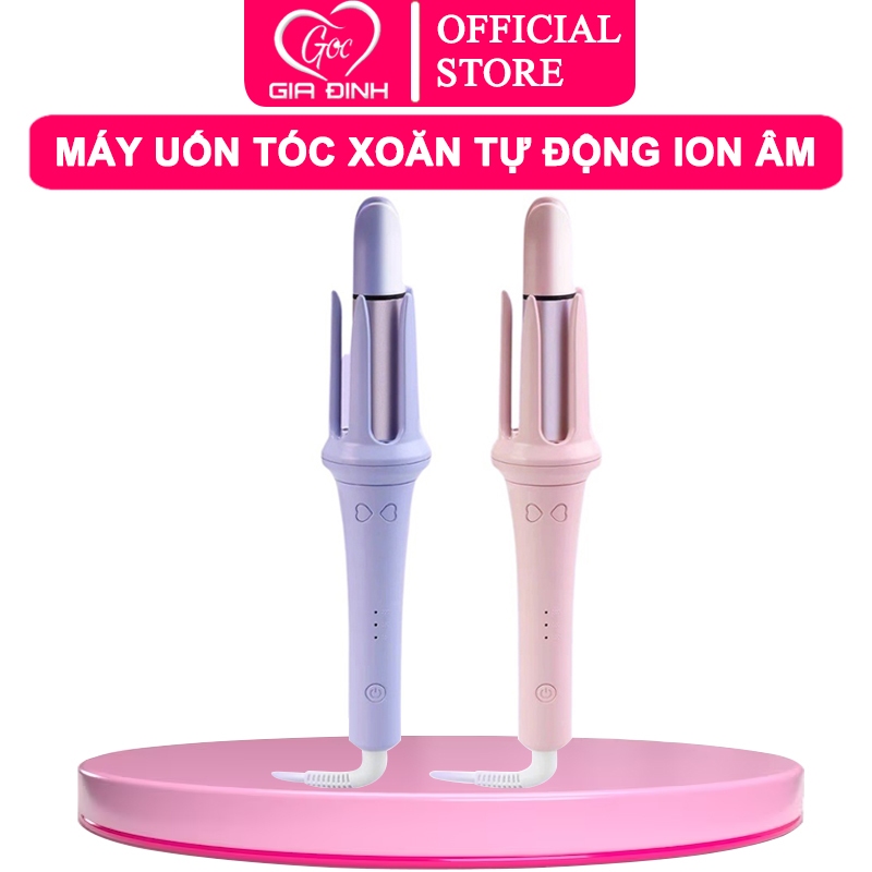 Máy uốn tóc xoăn tự động ion âm chất liệu gốm sứ đường kính uốn SIZE 32mm