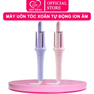Máy uốn tóc xoăn tự động ion âm chất liệu gốm sứ đường kính uốn SIZE 32mm