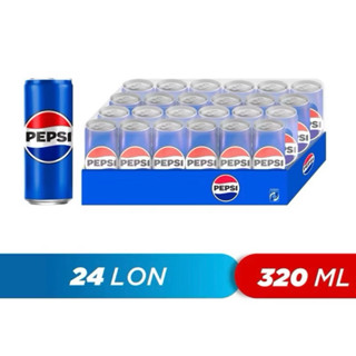  Thùng 24 Lon 320ml Nước Ngọt Có Gaz Pepsi  330ml lon 