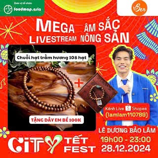 [TẶNG 1 DÂY EM BÉ 100K] Vòng tay Trầm Hương 108 hạt tự nhiên 108 hạt - (Trầm hương Búp Sen) Mẫu 33 -