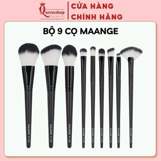  Bộ 9 cọ trang điểm mềm MAANGE dành cho người mới bắt đầu trang điểm Dụng cụ trang điểm cá nhân 51129 