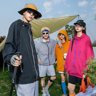  Áo khoác gió mỏng 1 lớp chống nắng nam nữ áo gió leo núi đi phượt mùa thu form rộng thời trang 7730 