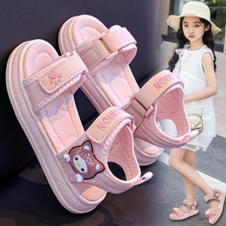 Dép sandanl bé gái  hàn quốc , dép quai hậu cho bé gái  (hình hello kitty )dễ thương _SD286
